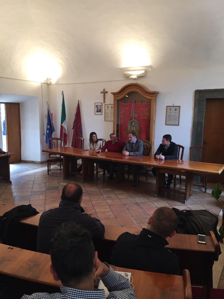 Expo enogastronomico permanente delle eccellenze regionali a Palazzo Rospigliosi, la Regione Lazio incontra l'Amministrazione
