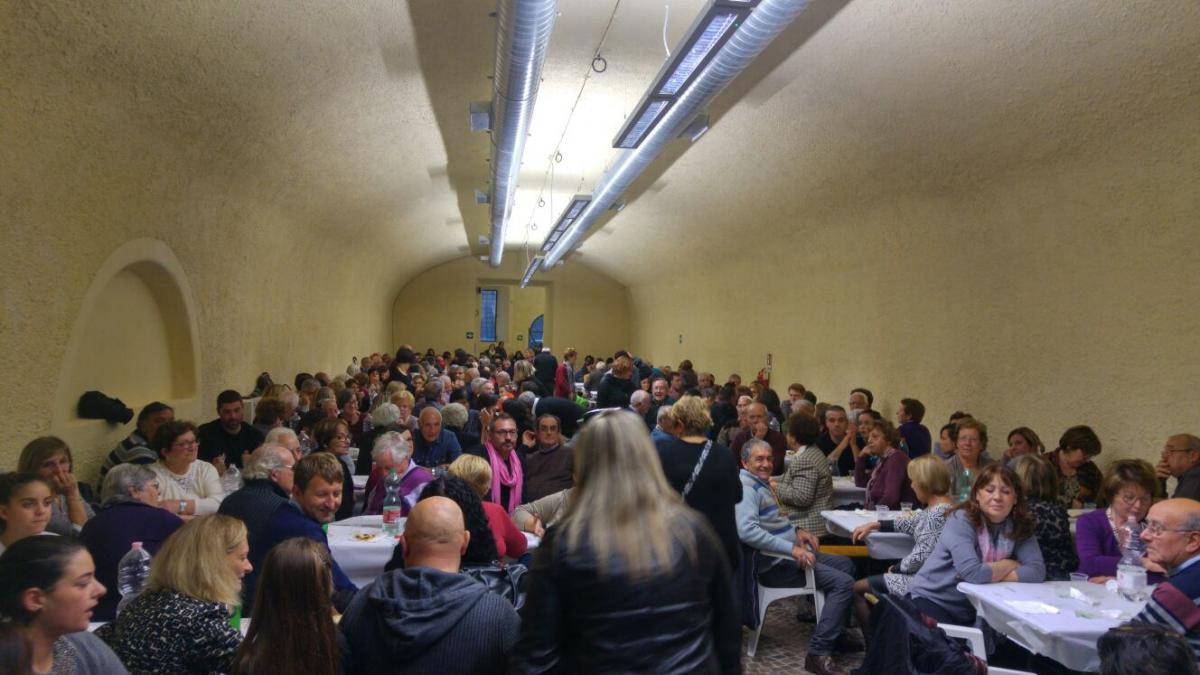 Evento di solidarietà per Amatrice: oltre 330 partecipanti nel Cantinone di Palazzo Rospigliosi