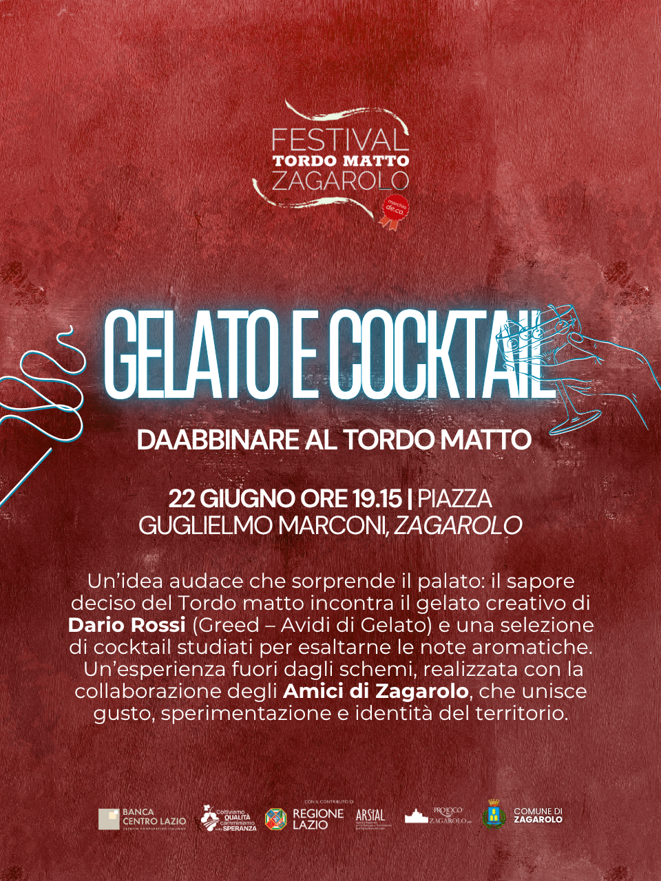 Gelato e cocktail