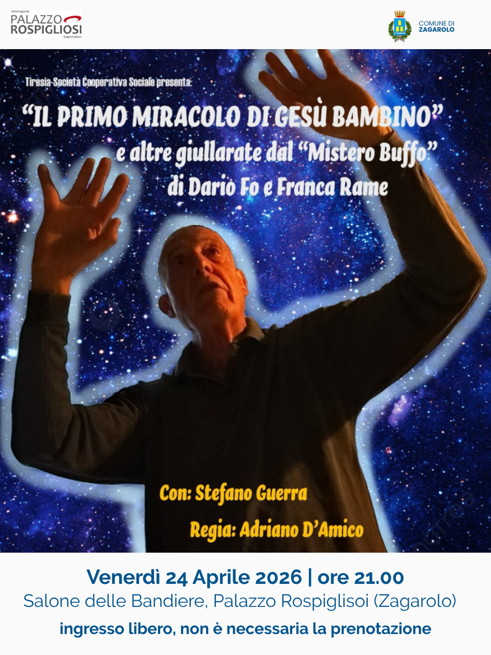 SPETTACOLO TEATRALE PALAZZO